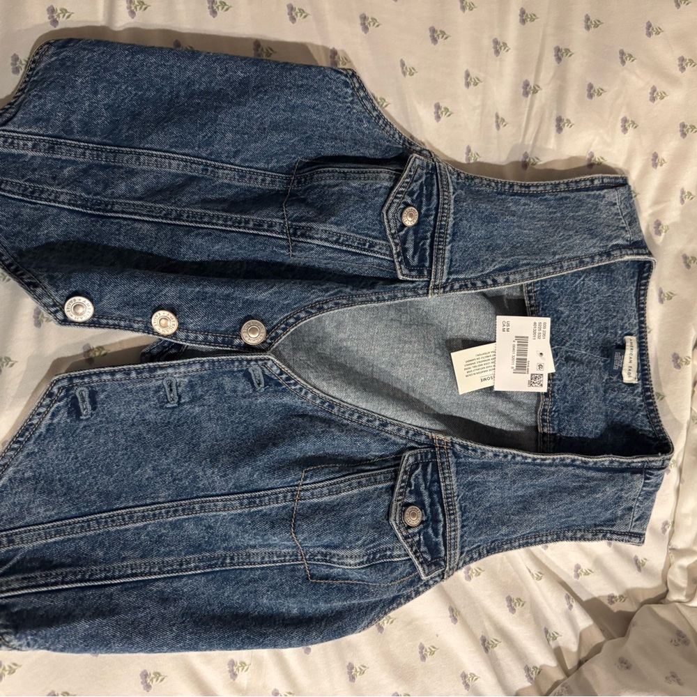 American Eagle Denim Vest